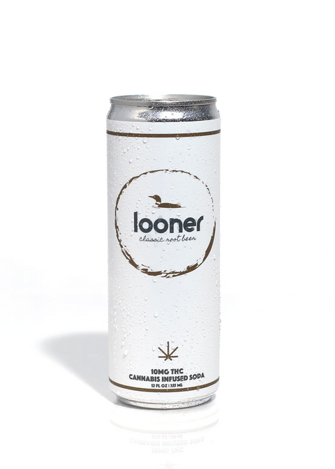Looner Sodas - Classic Root Beer - 10MG Delta-9 THC