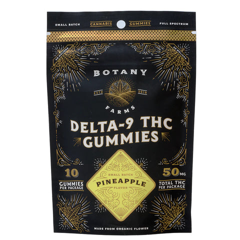 Botany Farms Delta-9 THC Gummies - 50MG THC/50MG CBD