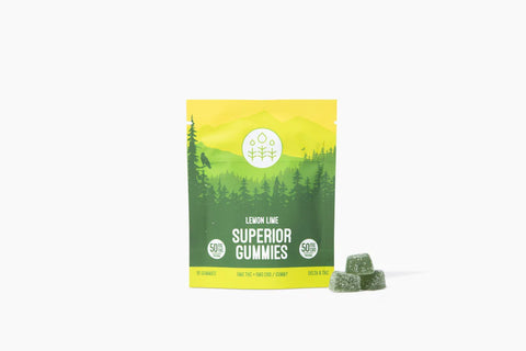 Superior Gummies - 50MG THC/50MG CBD
