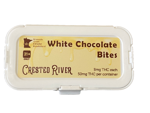 Crested River Chocolate - White - 10 Pack - 50MG Delta-9 THC