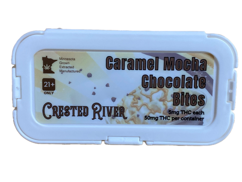 Crested River Chocolate - Caramel Mocha - 10 Pack - 50MG Delta-9 THC